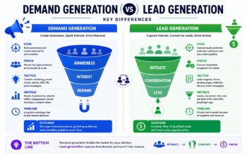Demand Generation vs Lead Generation: Key Differences and How to Use Both